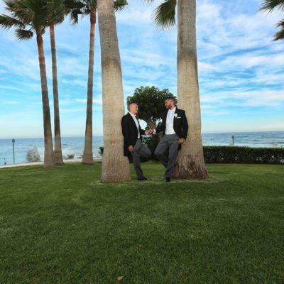 Reportaje fotográfico de los novios