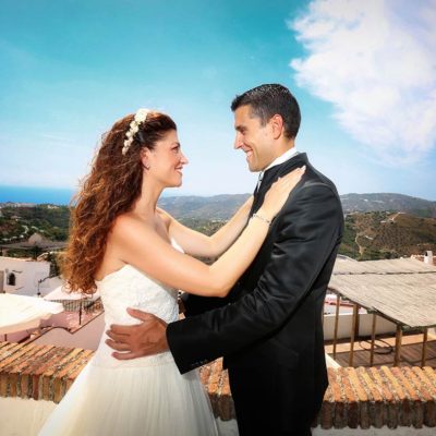 Fotógrafo de bodas. Postboda en Frigiliana.