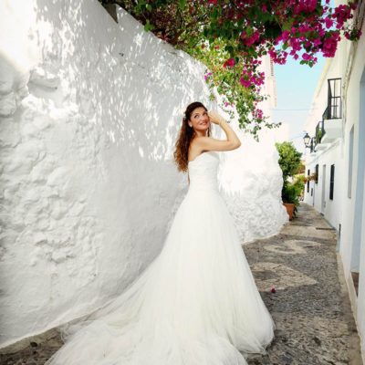 Fotógrafo de bodas. Postboda en Frigiliana.