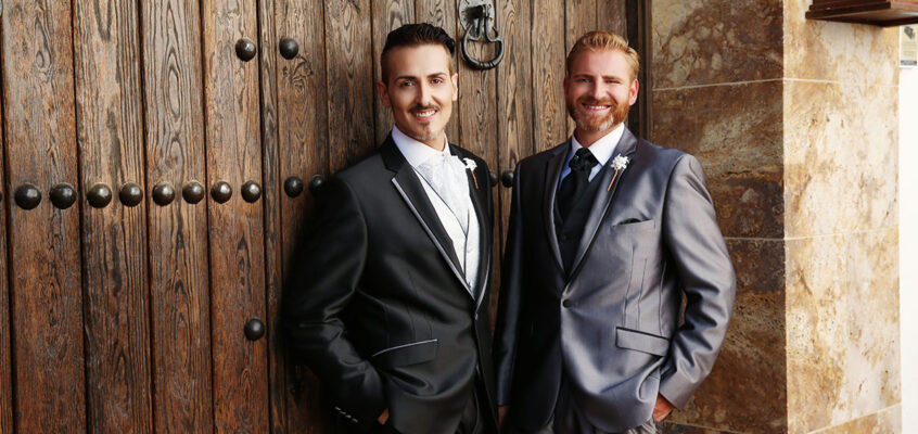 Samuel y Miguel. Una elegante boda en Puente Romano