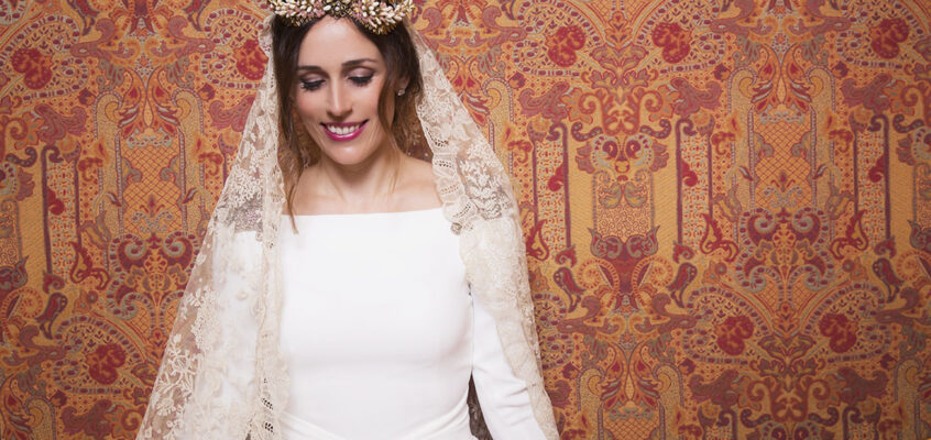 Prueba de novia en Alta Costura Montesco