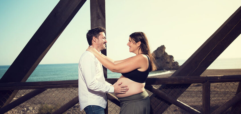 Una premamá en familia