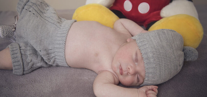 Con el pequeño Noel