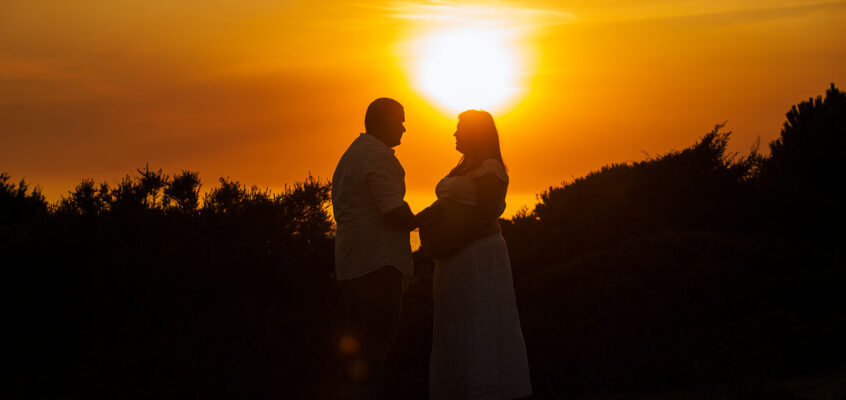 Sesión premamá en las playas de Cádiz