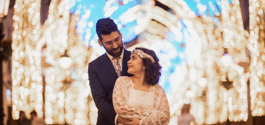 Ale y Rocío – una boda en plena Navidad