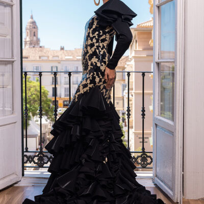 Moda flamenca. Miss Mundo Málaga 2024