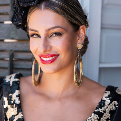 Moda flamenca. Miss Mundo Málaga 2024