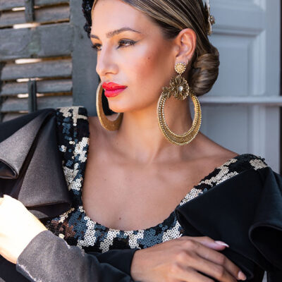 Moda flamenca. Miss Mundo Málaga 2024