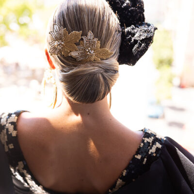 Moda flamenca. Miss Mundo Málaga 2024