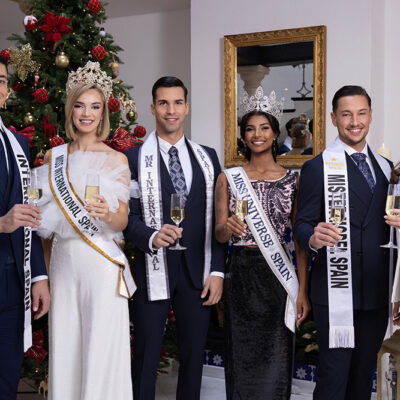 Posado Navidad misses y míster. España 2024