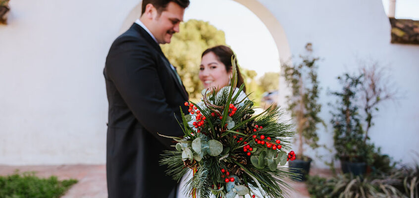 Marina y Gonzalo. Su boda en pleno puente de diciembre