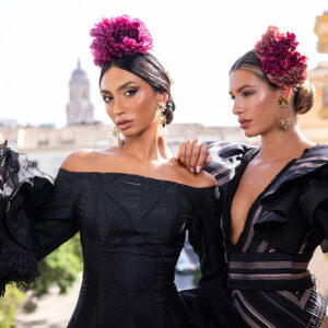 Miss Málaga . Moda flamenca 2025