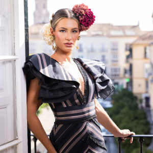Miss Málaga . Moda flamenca 2025