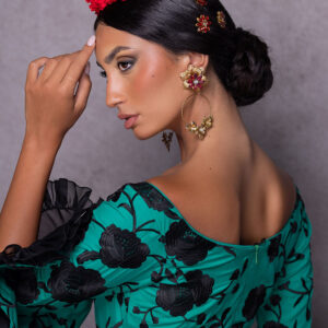 Miss Málaga . Moda flamenca 2025