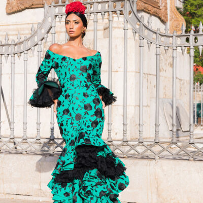 Miss Málaga . Moda flamenca 2025