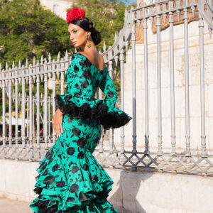 Miss Málaga . Moda flamenca 2025