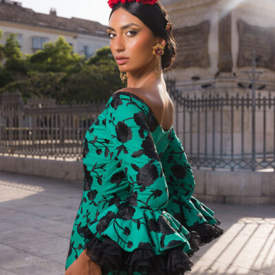 Miss Málaga . Moda flamenca 2025