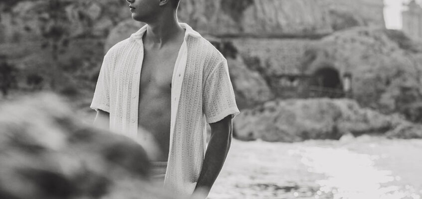 En las playas de Málaga